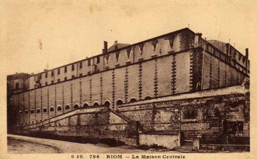 Prison de la maison centrale à Riom
